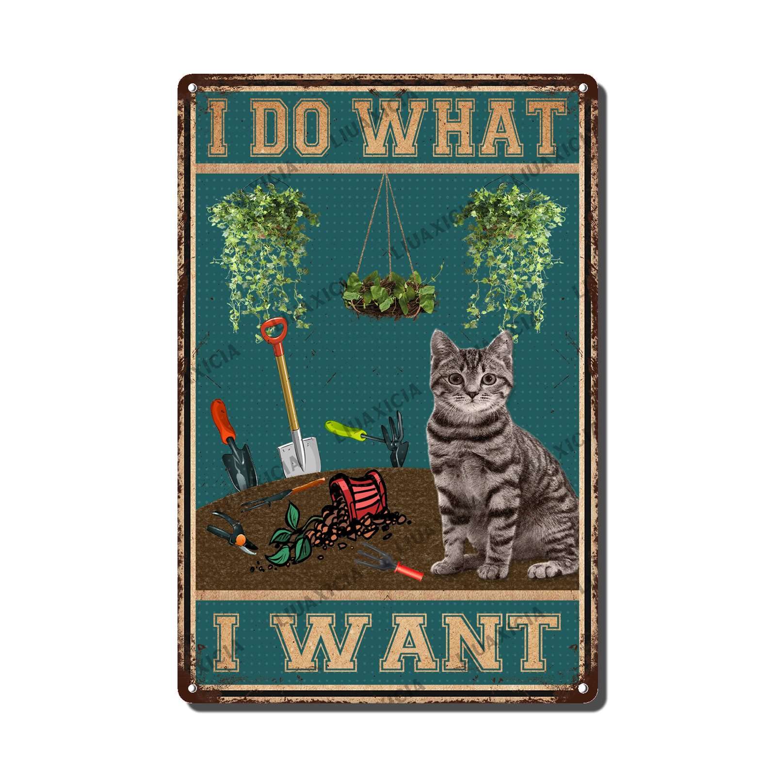 Home Decor Garden Ideas - Vintage Wall Decor Funny I Do