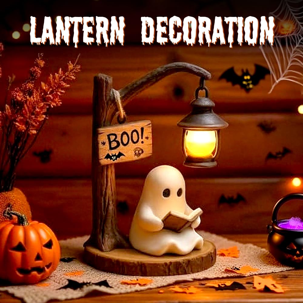 3D Resin Halloween Ghost Readi - đánh giá và giá Fairy Lights Bedroom