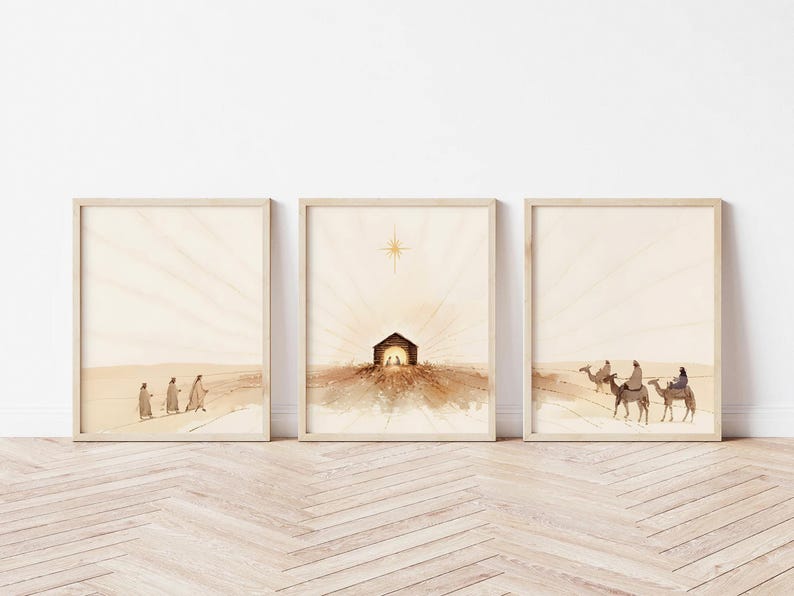 3pcs/set Easter Nativity Scene - đánh giá và giá Home Decor Jesus