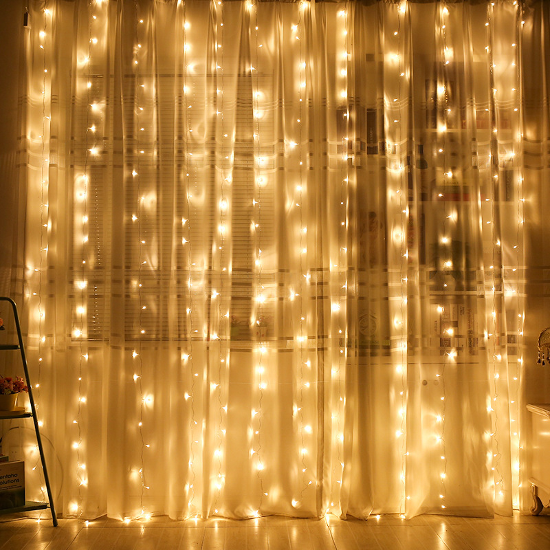 USB LED Curtain String Lights  - đánh giá và giá Fairy Lights Bedroom