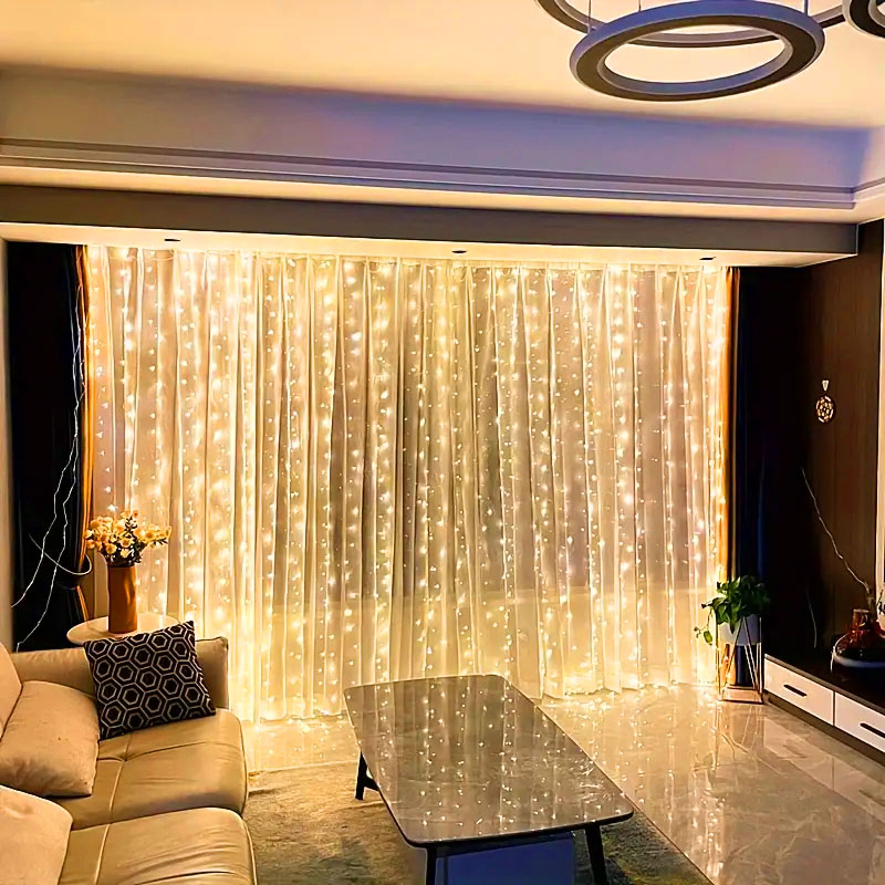 USB LED Curtain String Lights  - đánh giá và giá Fairy Lights Bedroom