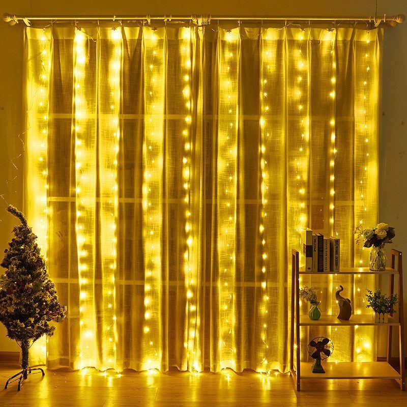 USB LED Curtain String Lights  - đánh giá và giá Fairy Lights Bedroom