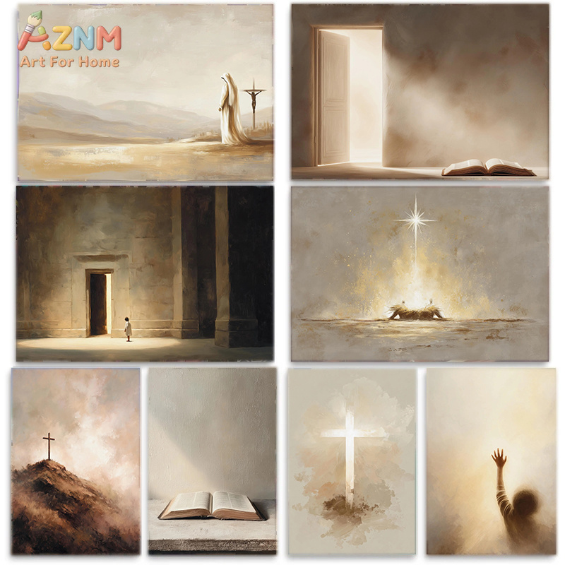 AZNM Neutral Christian Cross C - đánh giá và giá Home Decor Jesus