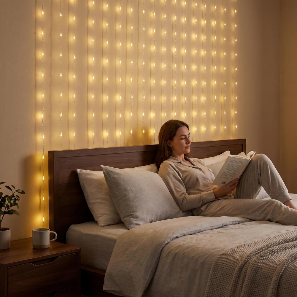 Bedroom Mood Curtain Lights 40 - đánh giá và giá Fairy Lights Bedroom