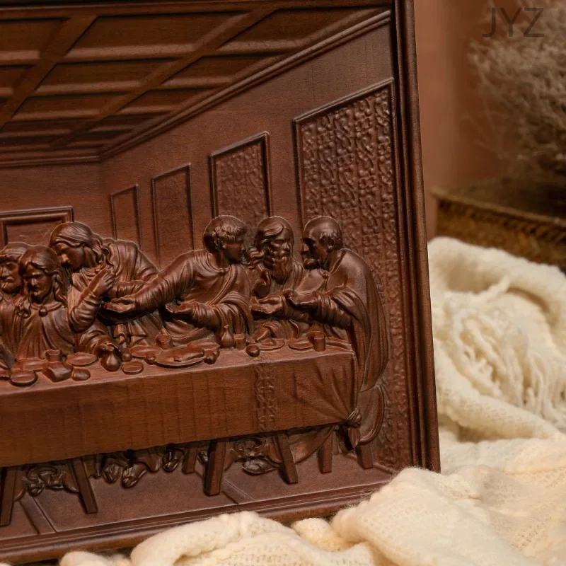 50cm Carving Wall Plaque Famou - đánh giá và giá Home Decor Jesus