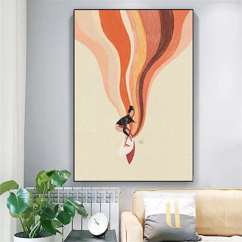 Nordic Minimalistic Art Surfin - đánh giá và giá Home Decor Youtube