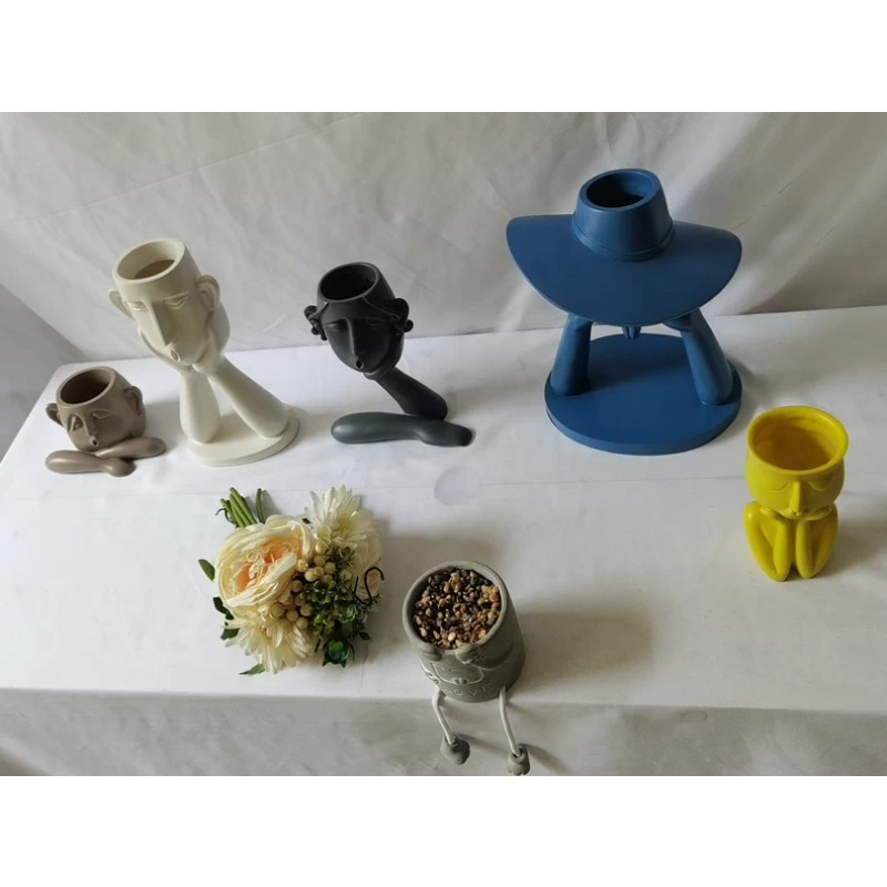 Nordic Abstract Face Planter M - đánh giá và giá Home Decor Garden Ideas
