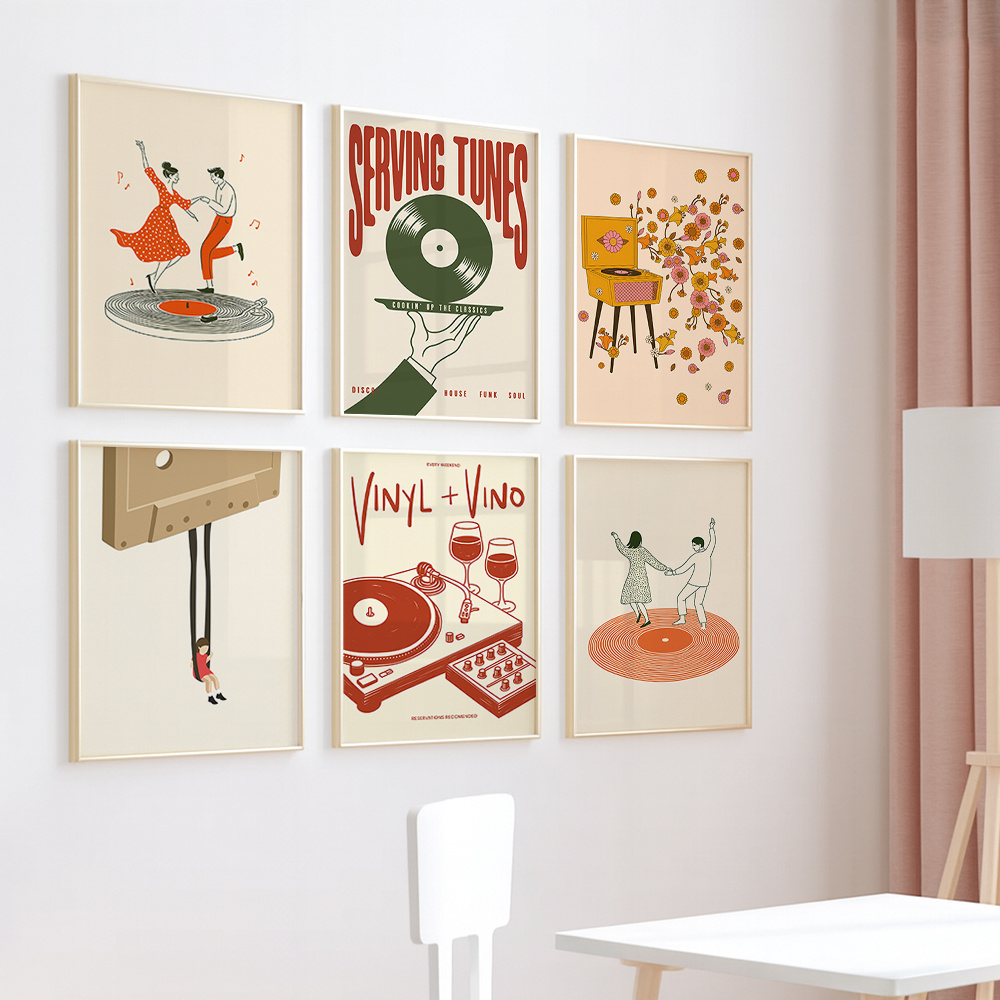 1pc Vintage Music Canvas Poste - đánh giá và giá Home Decor Youtube