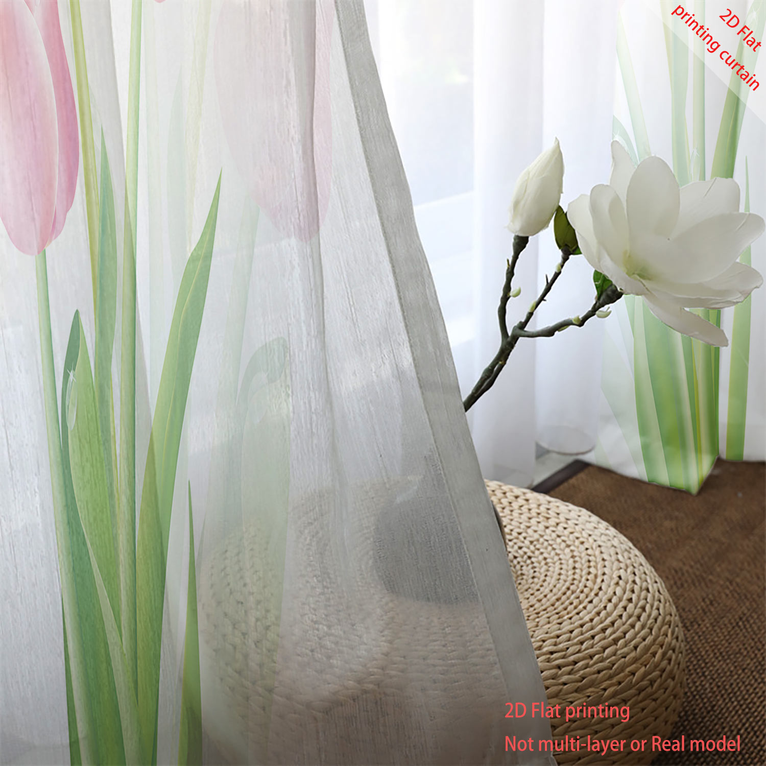 Pink tulip print transparent g - đánh giá và giá Home Decor Youtube