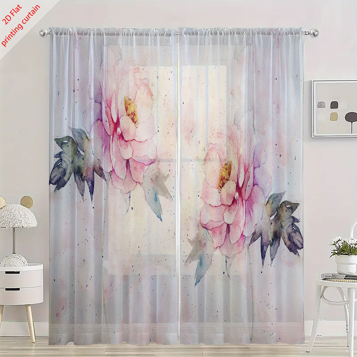 Pink tulip print transparent g - đánh giá và giá Home Decor Youtube