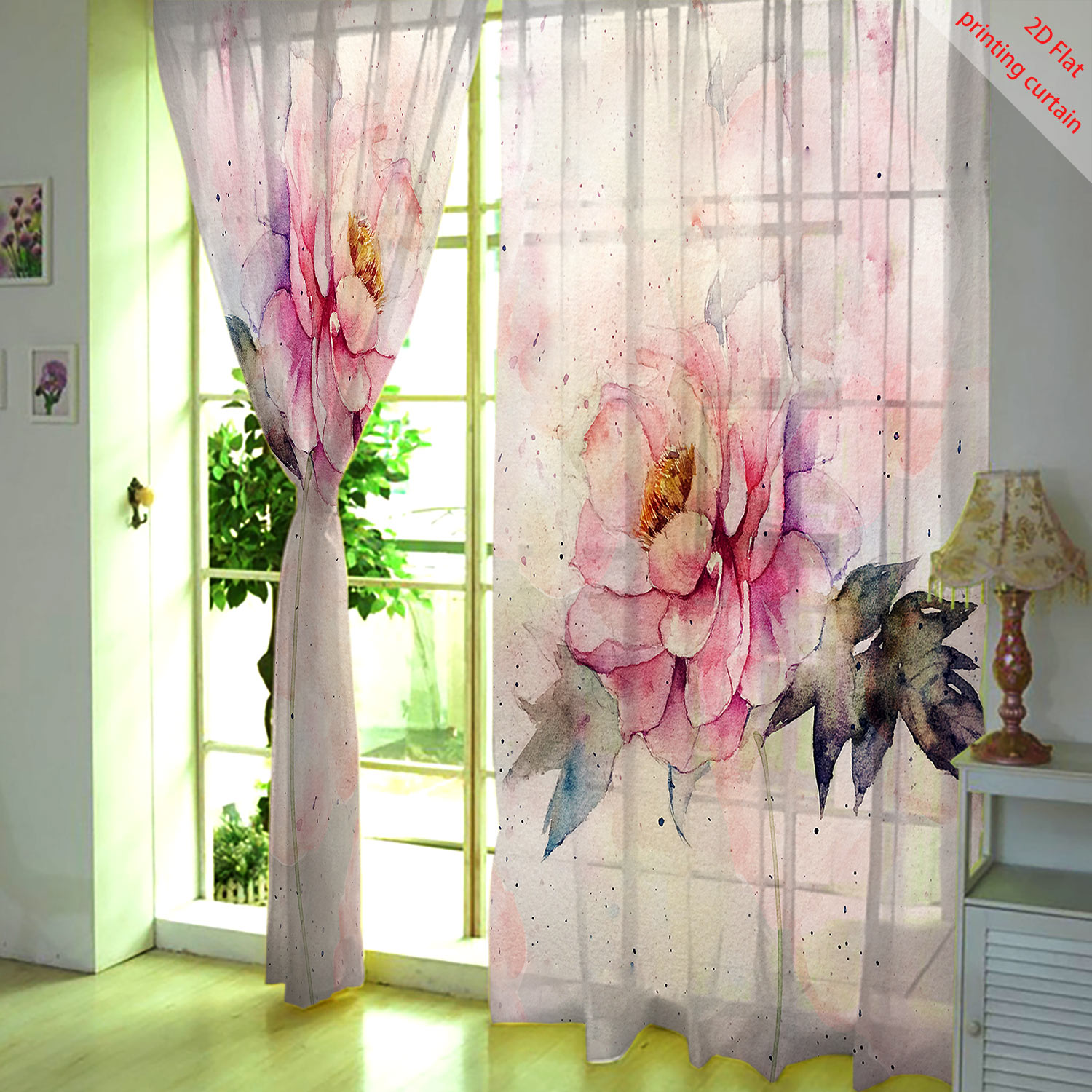 Pink tulip print transparent g - đánh giá và giá Home Decor Youtube