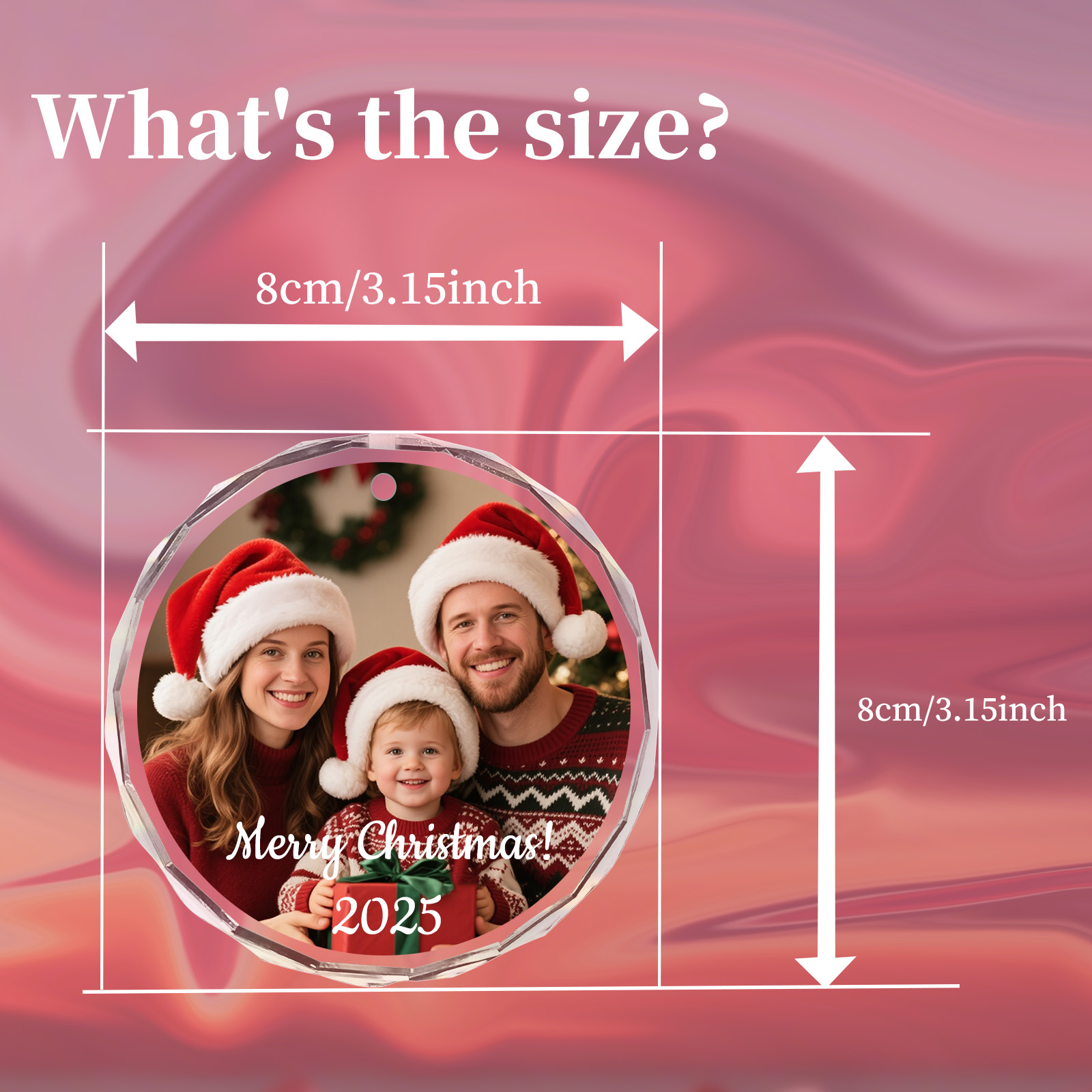Custom Christmas Photo Ornamen - đánh giá và giá Home Decor Inspo