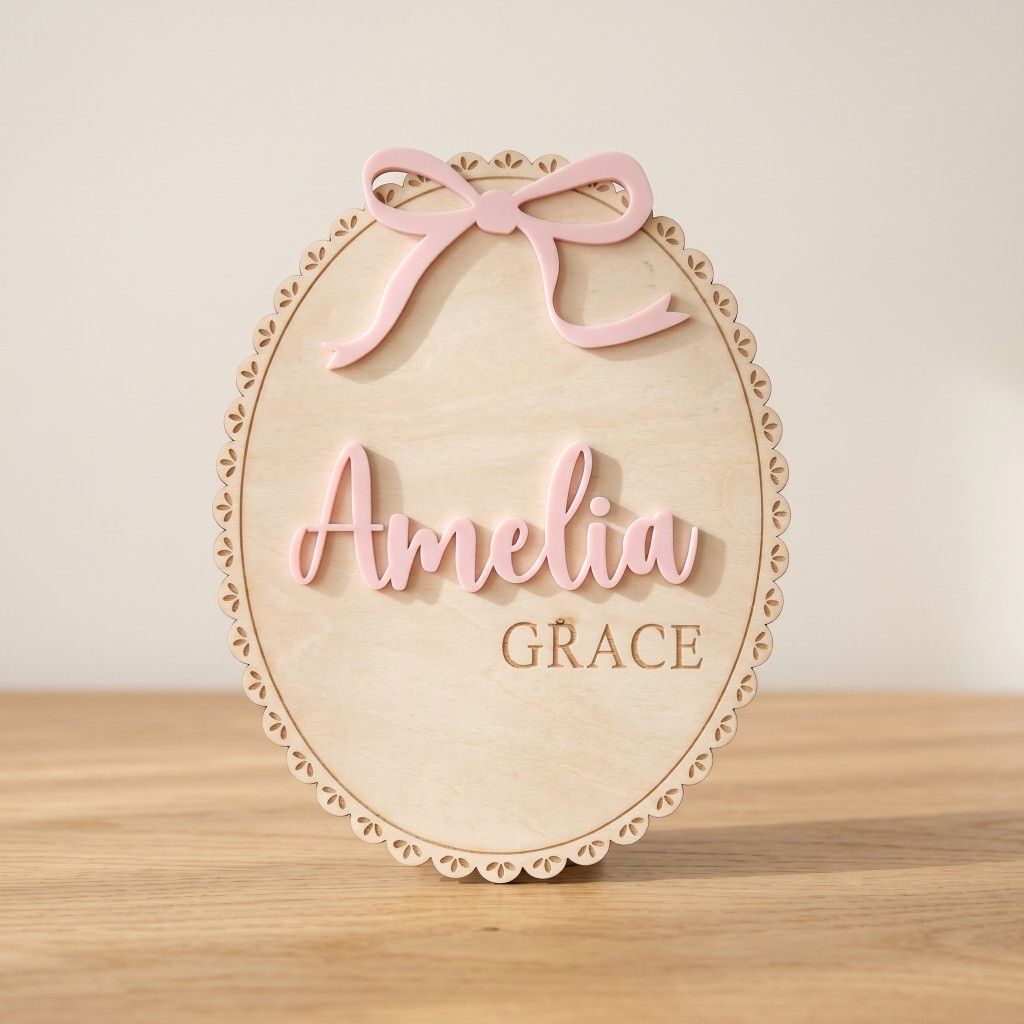 1Pc Custom Bow Lace Edge Baby  - đánh giá và giá Home Decor Inspo