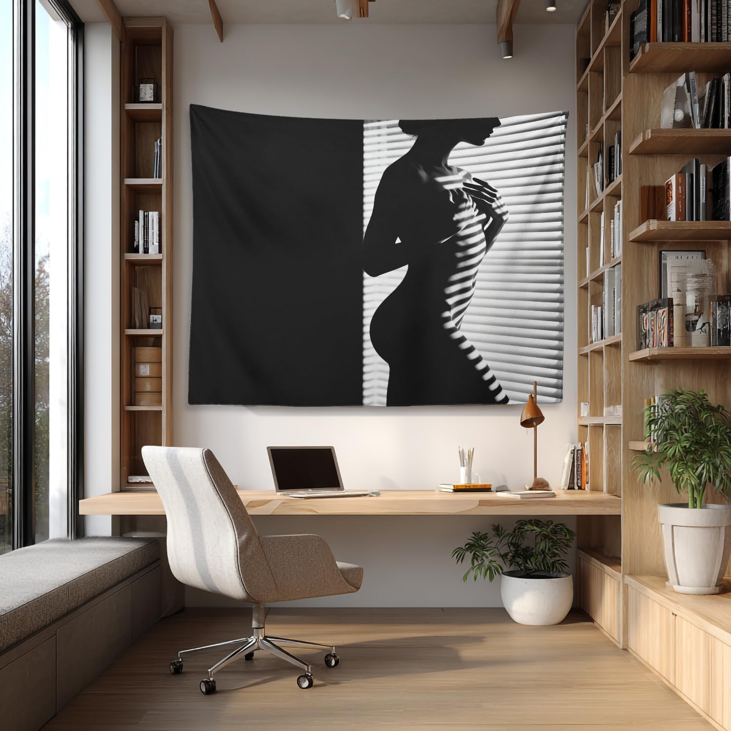 Abstract Woman Silhouette Tape - đánh giá và giá Fairy Lights Bedroom