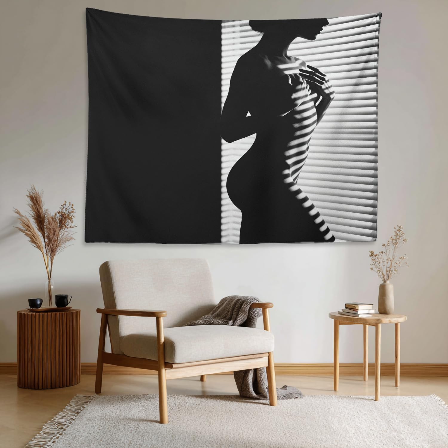 Abstract Woman Silhouette Tape - đánh giá và giá Fairy Lights Bedroom