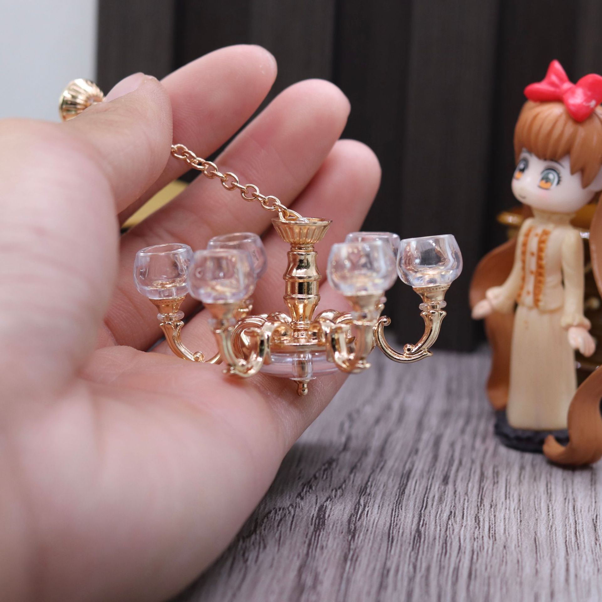1Pcs Dollhouse Miniature Retro - đánh giá và giá Fairy Lights Bedroom