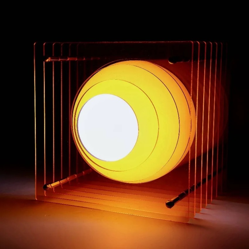 DIY Moon Lamp Acrylic Thousand - đánh giá và giá Home Decor Inspo