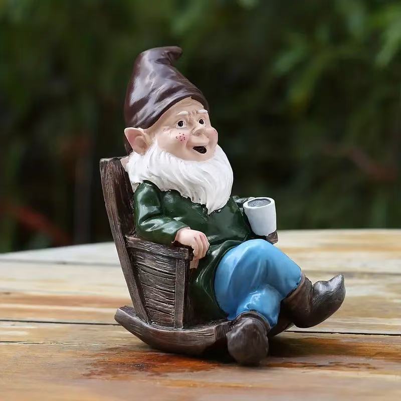 Creative Resin Dwarf Ornament  - đánh giá và giá Home Decor Garden Ideas