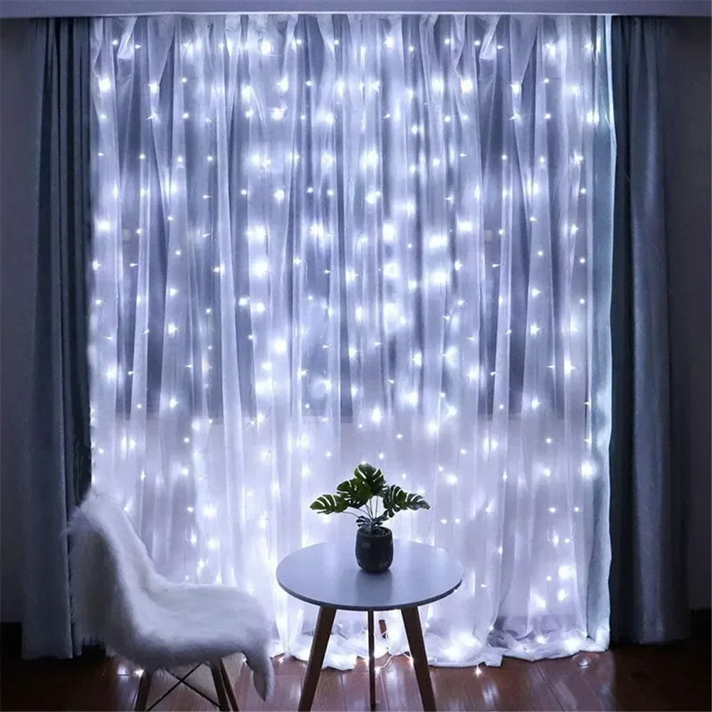 3/6M USB LED Curtain 8Modes Re - đánh giá và giá Fairy Lights Bedroom