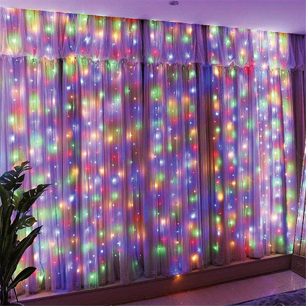 3/6M USB LED Curtain 8Modes Re - đánh giá và giá Fairy Lights Bedroom