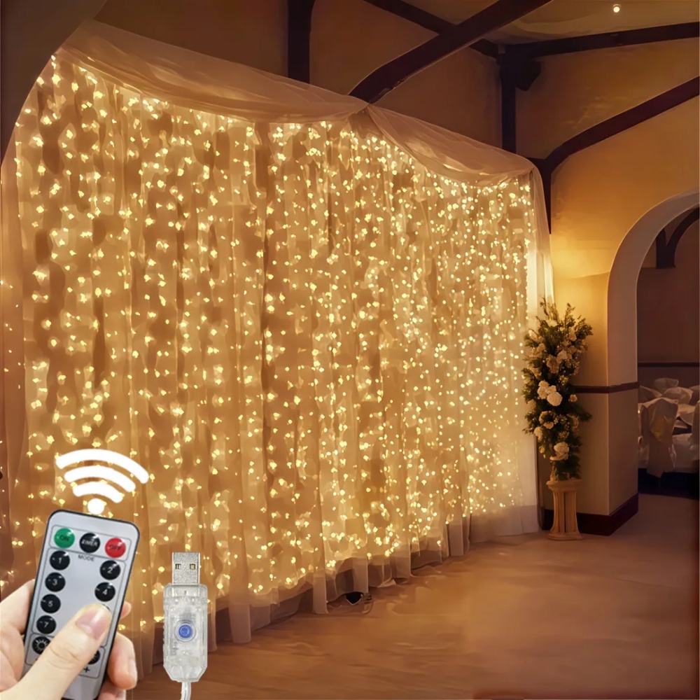 3/6m LED Curtain String Lights - đánh giá và giá Fairy Lights Bedroom