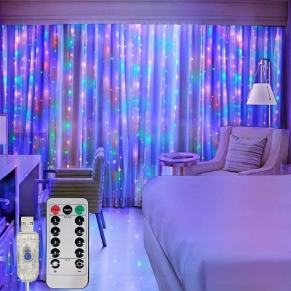 3/6m LED Curtain String Lights - đánh giá và giá Fairy Lights Bedroom