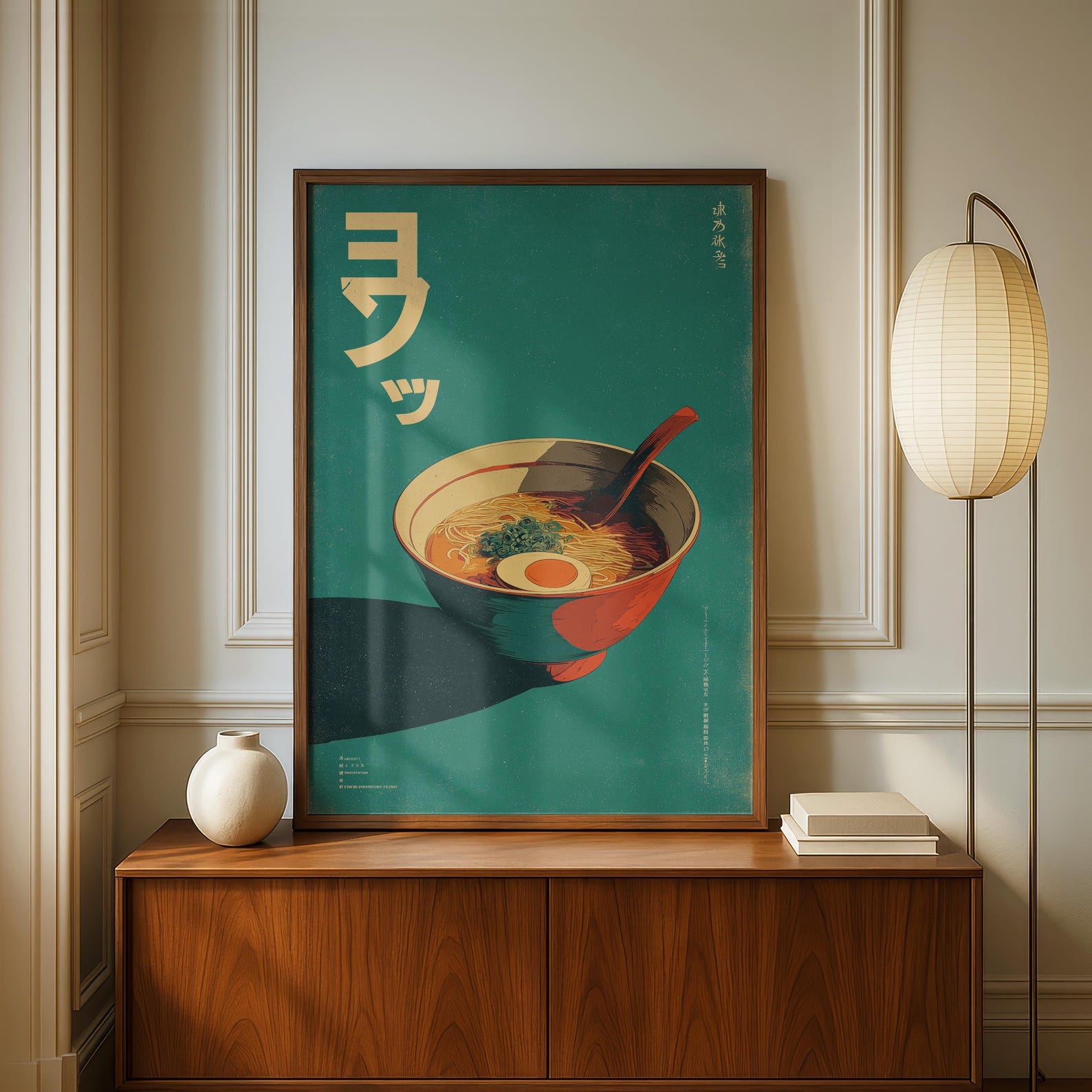 Retro Japanese Ramen Canvas Ar - đánh giá và giá Home Decor Youtube