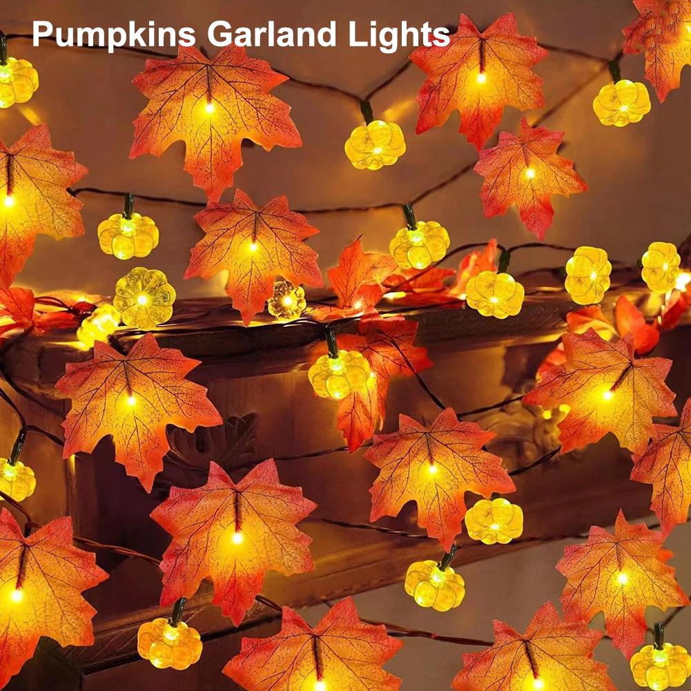 10 Leds Halloween Pumpkin Stri - đánh giá và giá Fairy Lights Bedroom