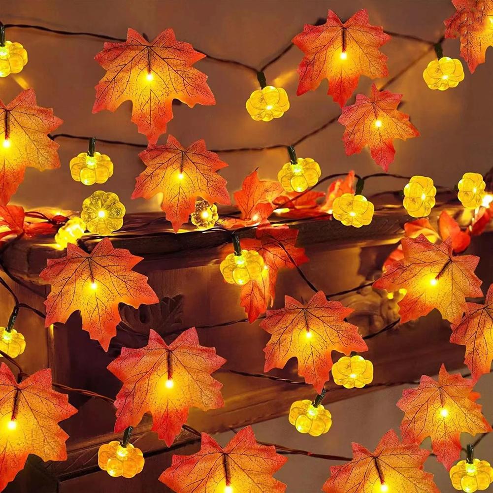 10 Leds Halloween Pumpkin Stri - đánh giá và giá Fairy Lights Bedroom