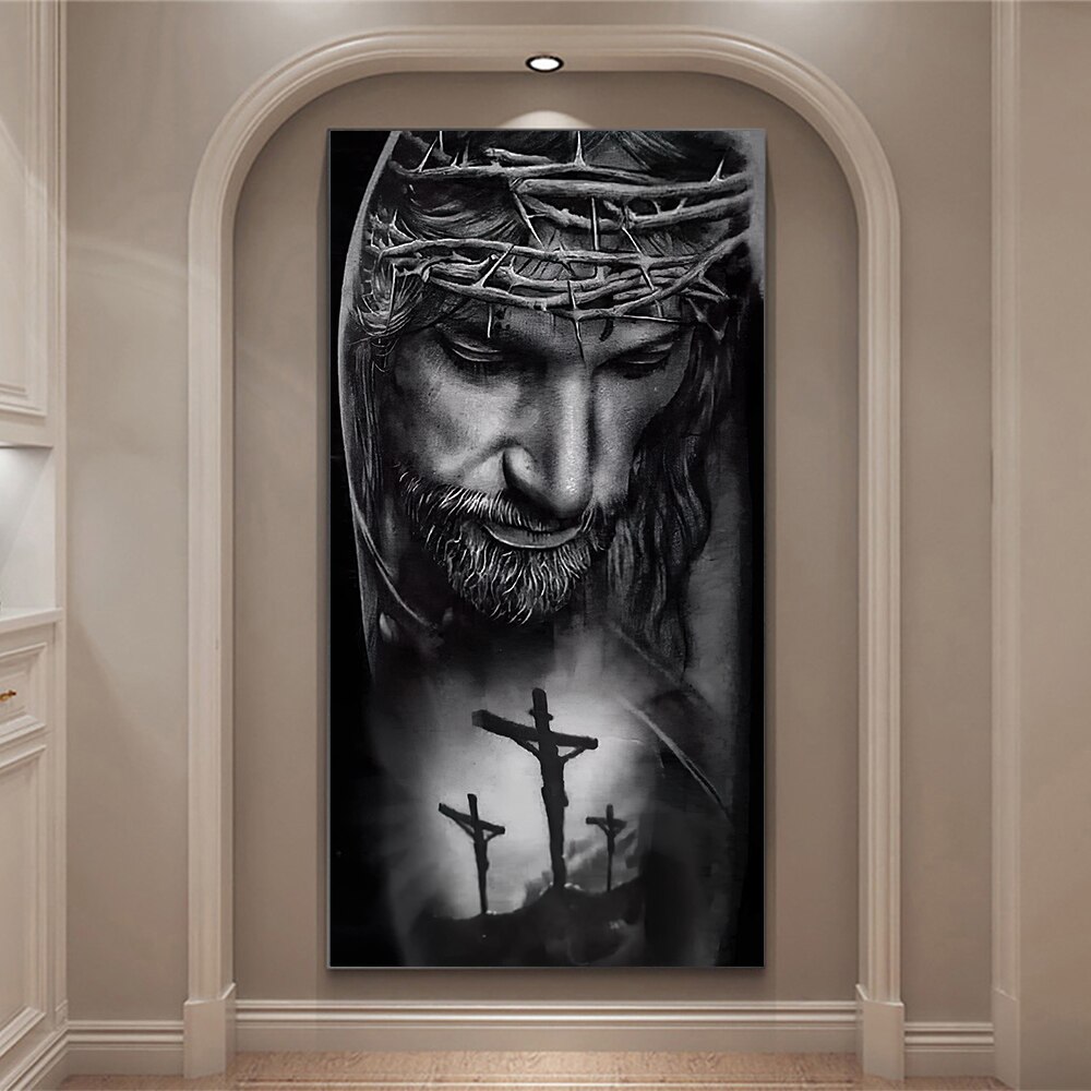 Crown of Thorns Jesus Canvas W - đánh giá và giá Home Decor Jesus